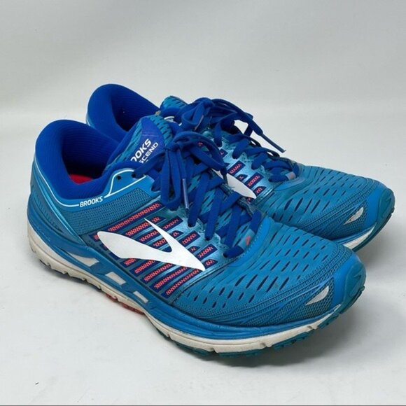 Brooks Transcend 5 size 10.5 blue - Picture 4 of 15